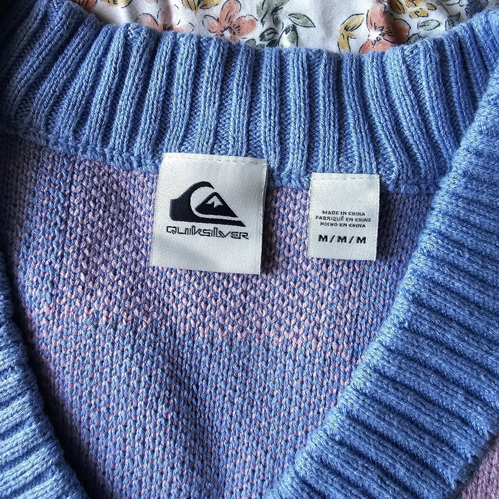 QUICKSILIVER BLUE PINK PLAID VEST - Picture 3 of 8